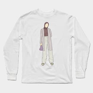 Lavender Bag Star Collection Long Sleeve T-Shirt